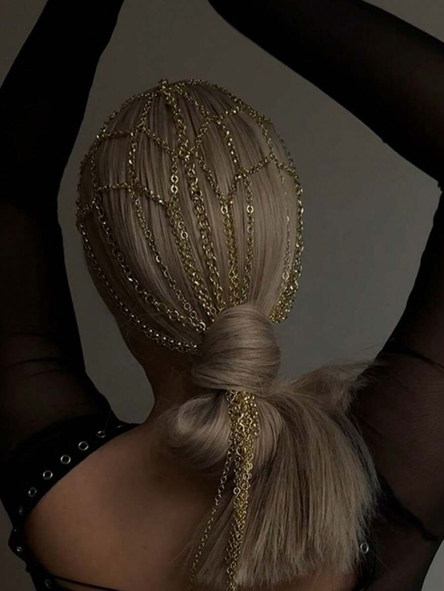 Beliebter Stirnreif mit Quaste, hochwertige Strass-Kette, Bühnenzubehör für Bankette, Haaraccessoire und Schmuckzubehör für Damen, Neuheit für den Sommer