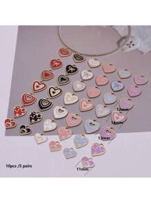 Heart Mix 5 Pairs