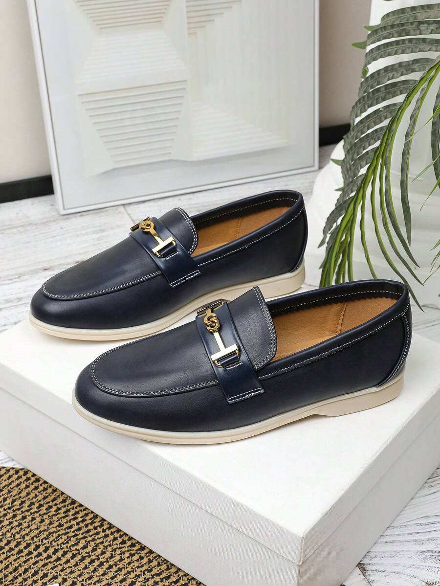 Mocassins pour hommes 2025, nouvelle collection printemps/été. Chaussures décontractées polyvalentes pour hommes. Style britannique formel d'affaires, faites main, semelle souple, respirantes et décontractées. Grandes tailles de 43 à 46