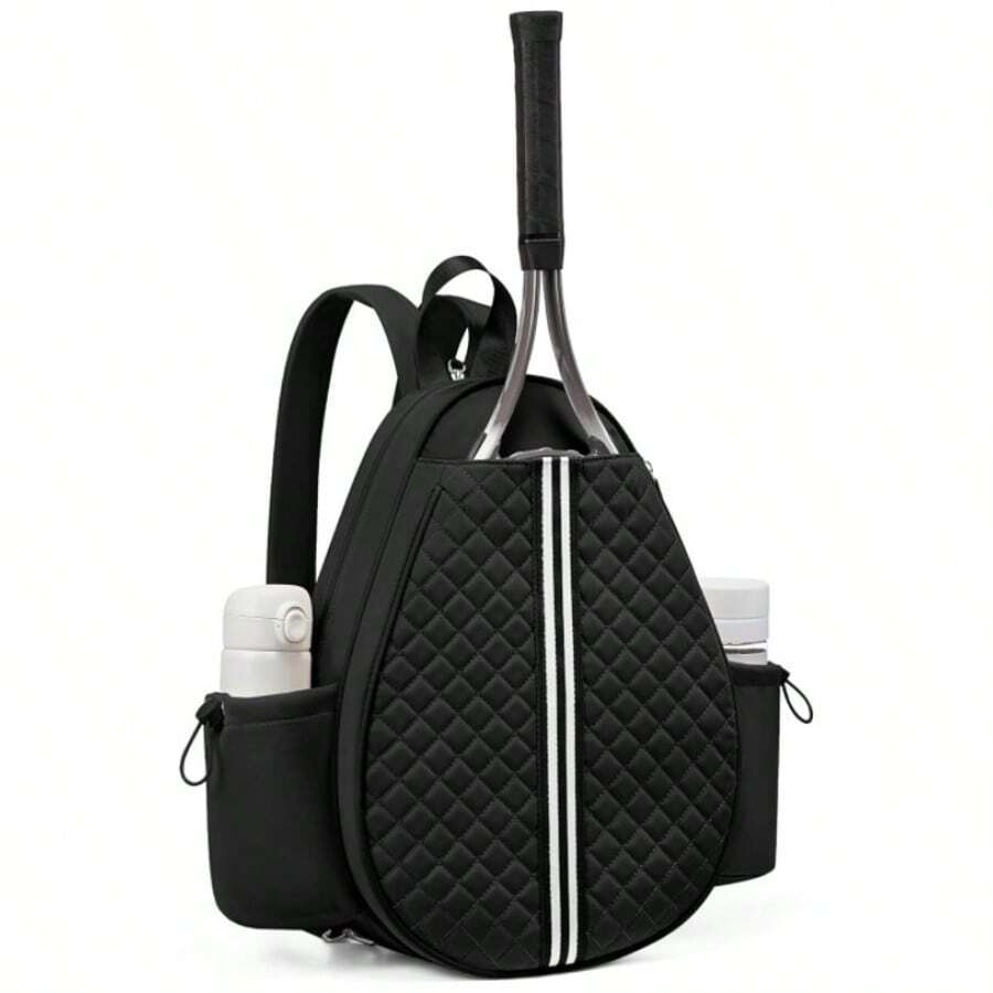 Bolsa diagonal leve multifuncional para raquetes de tênis masculinas e femininas, bolsa esportiva para tênis e badminton Pick Ball