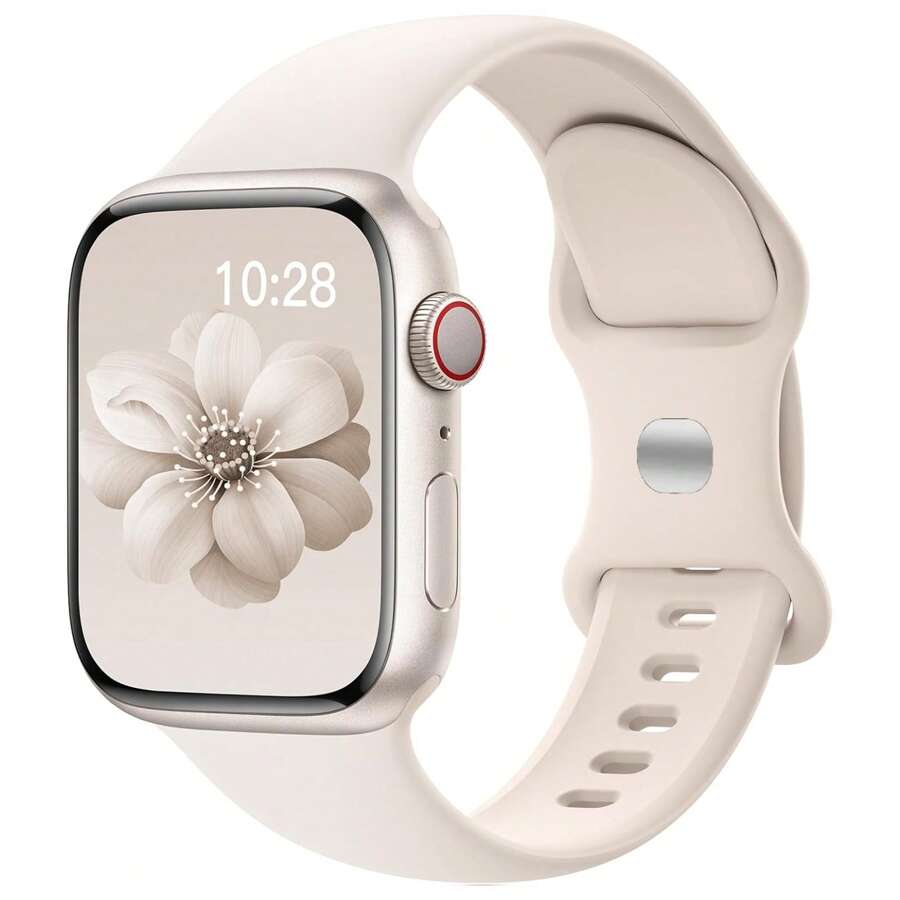 Sport Bands Compatible With Apple Watch Band 38mm 40mm 41mm 42mm 44mm 45mm 49mm 46mm,Silicone Strap Compatible With Watch Series 10 9 Ultra 8 7 6 5 4 3 2 1 SE Women Men