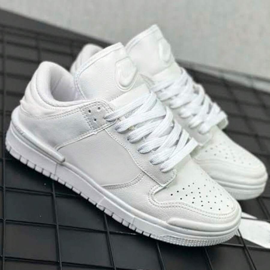 Promoção Tenis Twister SB Low Plus Air Skate Academia Treino Premium Envio 24Hrs Preto Branco