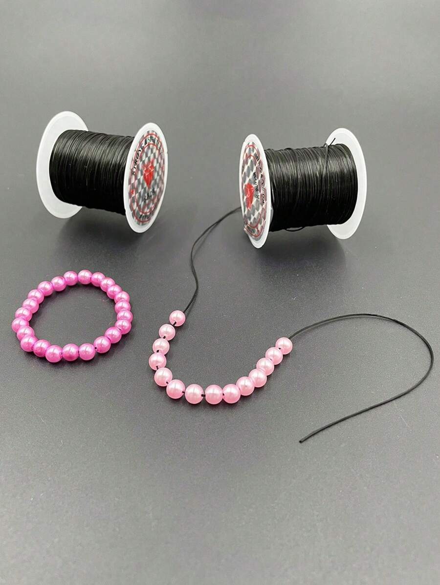 Approx. 10m Elastic Cord For Jewelry Making, DIY Bracelet & Necklace, Beading Thread For Accessory Crafts
