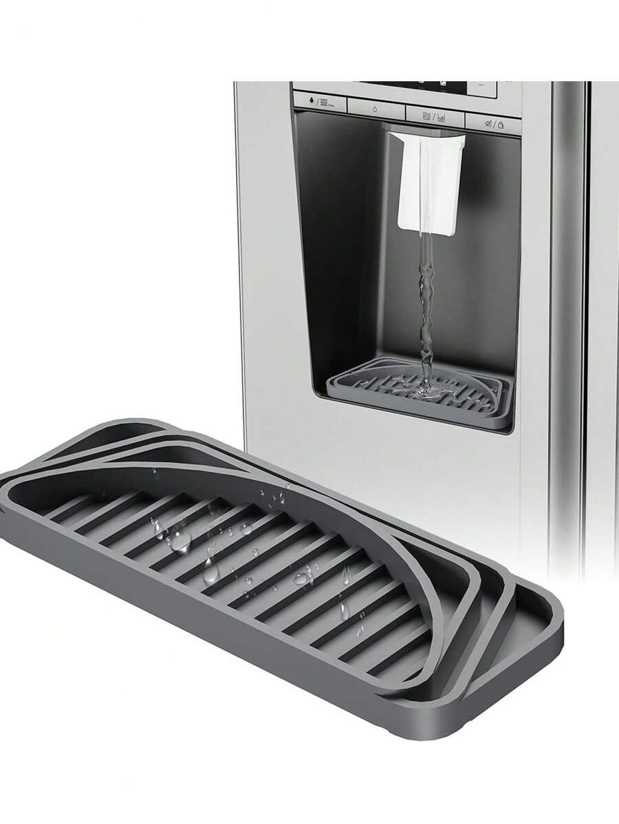 Tappetino di drenaggio in silicone per macchine del caffè, frigoriferi, bar, a prova di fuoriuscite, adatto per uso domestico e in ufficio