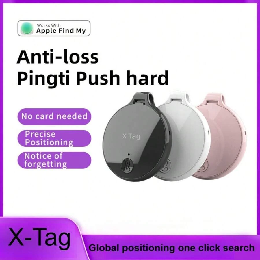 Global Positioning Anti Loss Device, Mini Intelligent Locator, One Click Search, Remote Search, Forget Notification, GPS Tracker. Global Positioning Compatible With The "Find My Global" Platform, Suitable For The Elderly, Children, Pets, Cars, Keys, Luggage And Other Anti Loss Reminders, Tracking And Location Search, Only Supports IOS