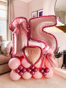 Pink Numbers Set