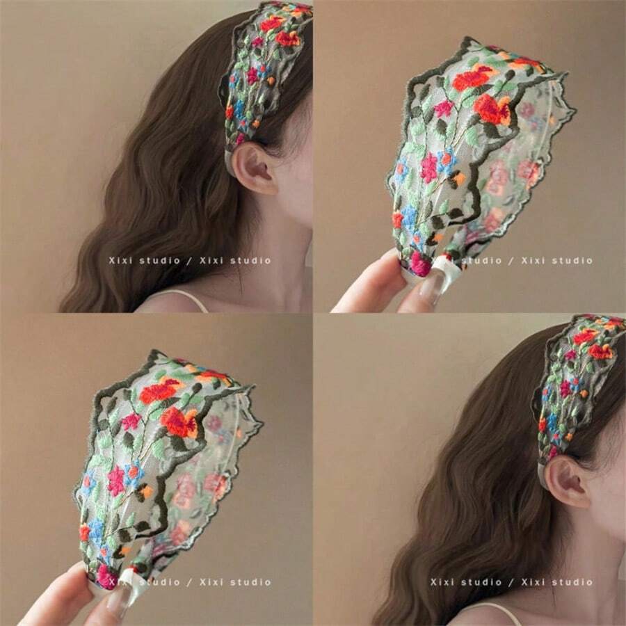 1pc Fresh Color Wide Headband, Classy Hair Clip Accessory Suitable For Spring/Summer Hair Hoop