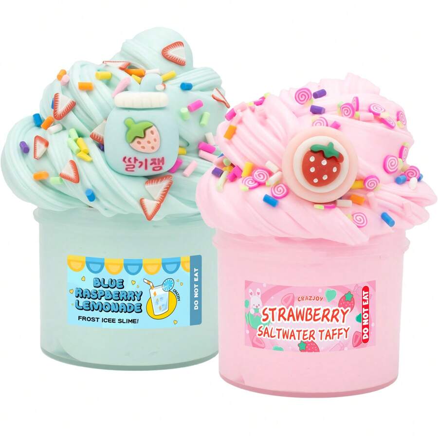70ml Butter Mud Slime Kit, DIY Color Clay, Super Light Colorful Handmade Toy Set, Kids Making Craft Kit Toys, Perfect For Party Favors Birthday Gift