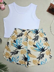 base canelado com folhas azuis + 08 branco