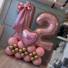 Pink Digital Gold Ball Set