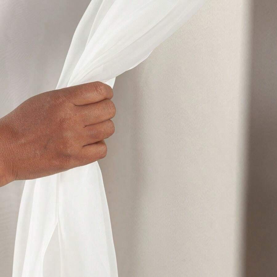 Cortina Blackout em Tecido Grosso Original 4,00 x 2,80 Com Voil Sala Quarto Corta Luz