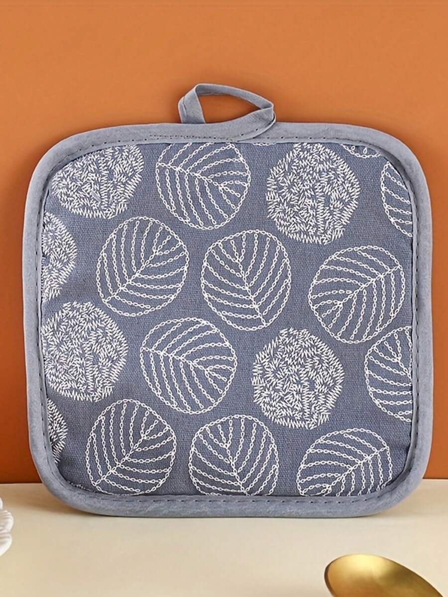 4pcs 17x17cm Home & Kitchen Essential, Suitable For Kitchen Anti-Scald Multipurpose Pot Holder, Coaster, Dining Room Mug Pad, Great Gift