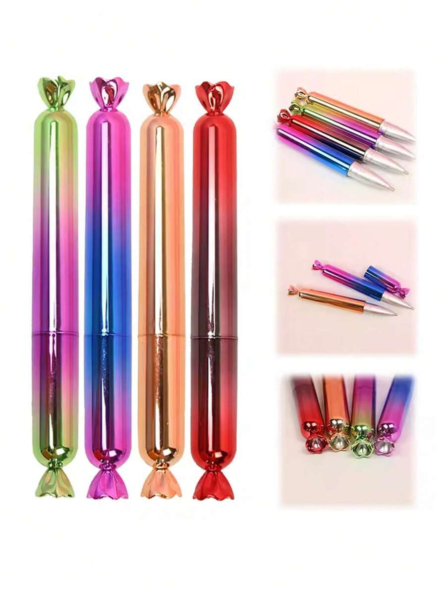 New Candy Shaped Dot Diamond Pen 5D Diamond Painting Pen DIY Crafts Nail Tools Mosaic Embroidery Sewing Handicraft Diamond Painting Tool Accessories