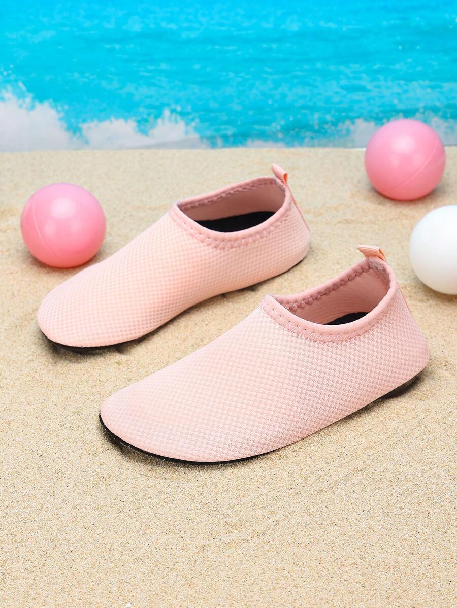 1 par de zapatos respirables a rayas multiusos para niños, zapatos para senderismo, zapatos para todo el año