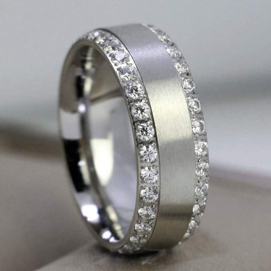 Fashionable, Simple And Versatile Ring For Men, Popular Ring For Daily Wear
