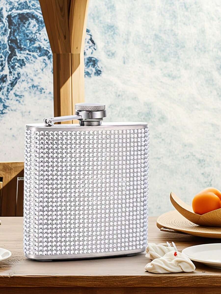 1/2 pièces Flasque de hanche portable, pot à vin en acier inoxydable, flasque de hanche pour le whisky et l'alcool avec bouchon à vis, flasques de poche pour l'extérieur, bouteille d'alcool