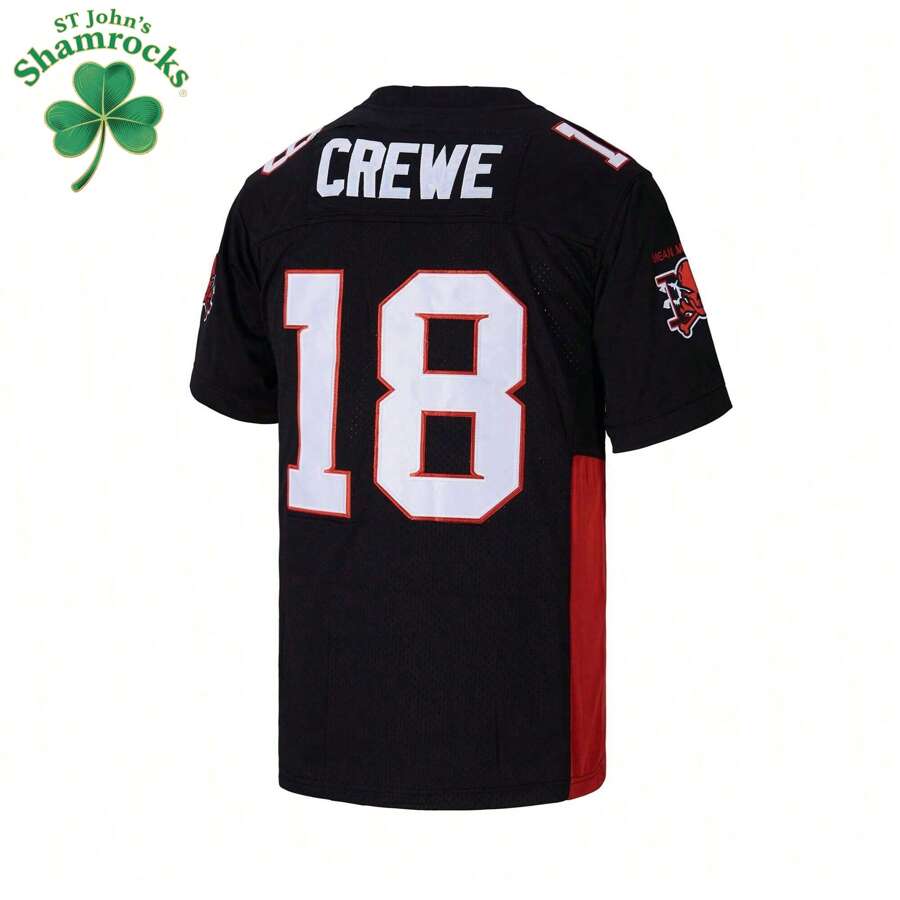 Kekambas Herren Freund-Stil #18 Paul Crewe Mean Machine The Longest Yard Film American Football Trikot mit Stickerei