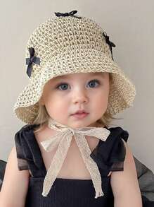 Beige Bow