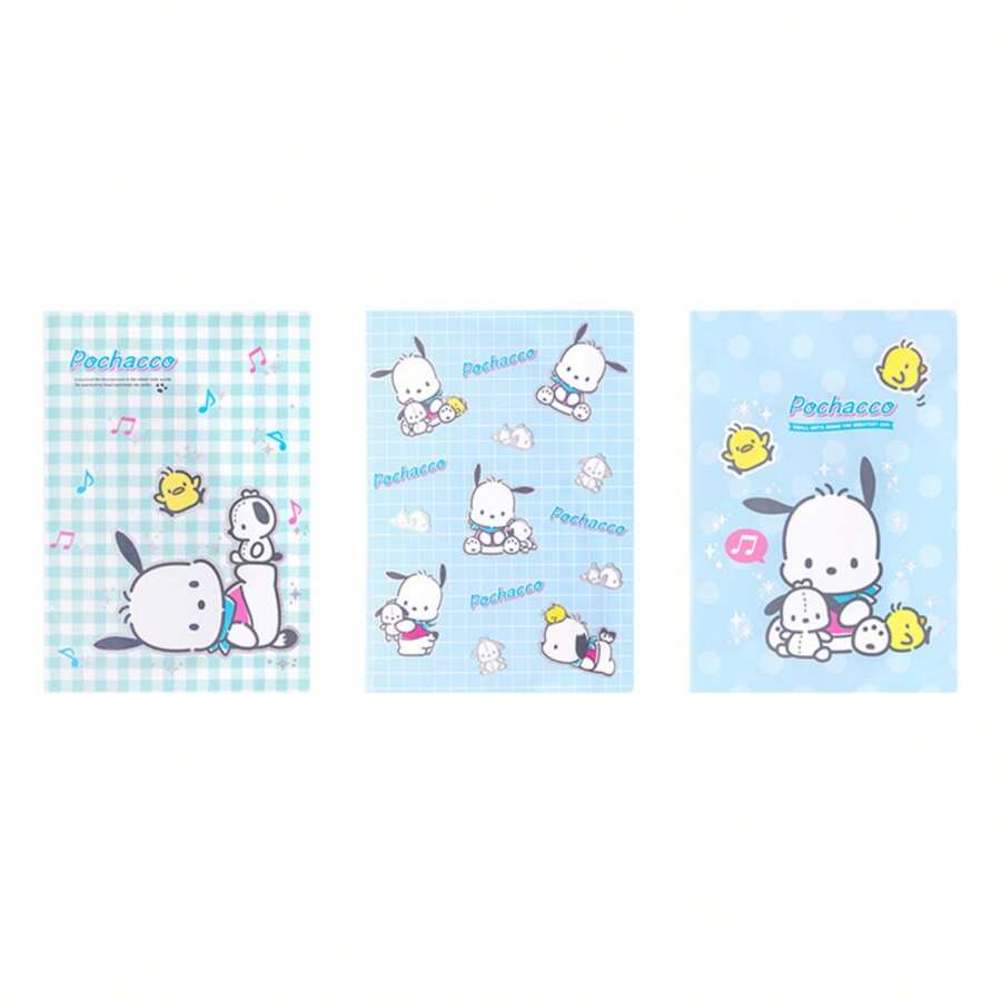 Sanrio Cuaderno de línea de coche tamaño B5 con imagen de Sanrio, cuaderno de diario estudiantil muy atractivo con diseño de dibujos animados