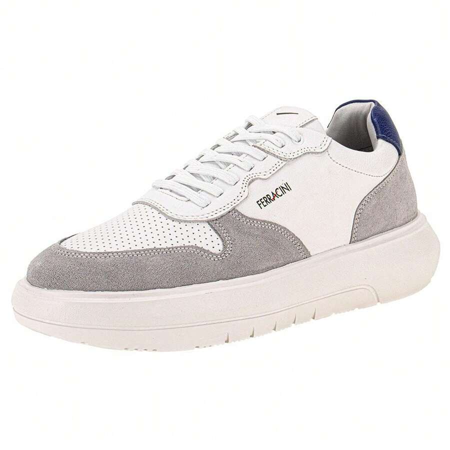 SAPATÊNIS MASCULINO ENERGY FERRACINI 8287695C, tênis sapatênis branco masculino