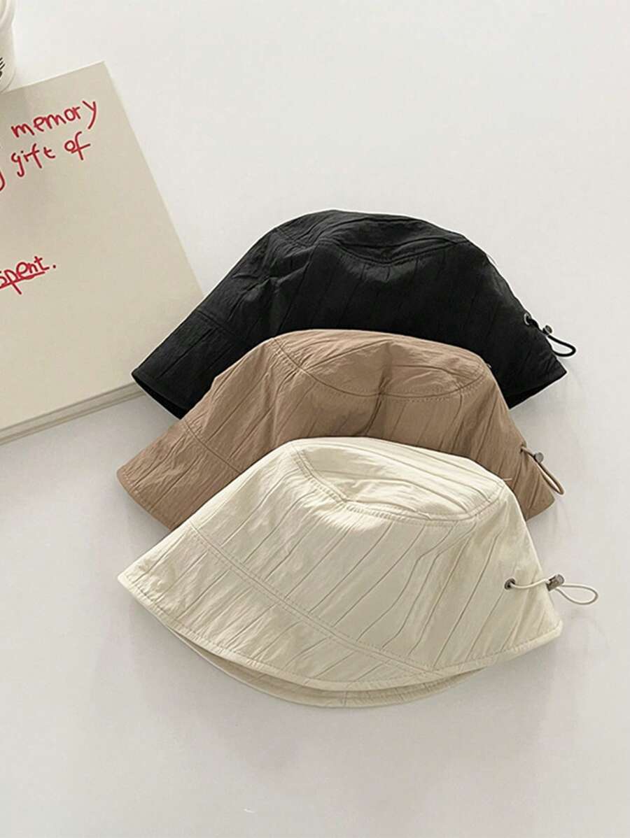1 Stück Frühjahrs- und Sommer-Neuheiten, Everyday einfaches dünnes Design, Damen Mehrzweck UV-Schutz und Sonnenschutz Lässig Fischerhut