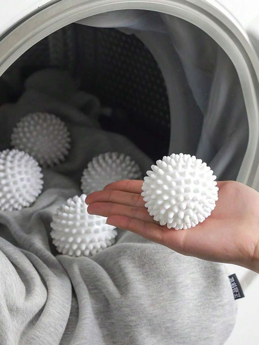 4/6 Stücke flauschige Anti-Verwicklungs-Waschbälle, Entfernung von Haustierhaaren, Fadensammler, Waschmaschinenreiniger - verbessert Ihr Wascherlebnis