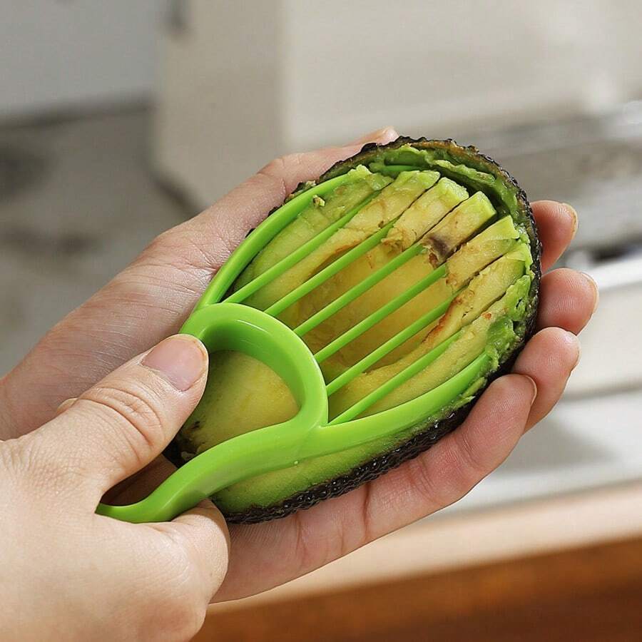 Avocado Slicer, Seed Core Remover, Butter Fruit Peeler, Cutter, Pulp Separator, Kitchen Vegetable Tools, Home Accessories, Kitchen Supplies