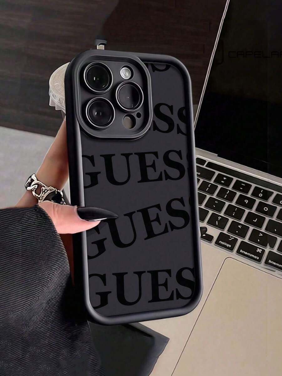 Volledig scherm Engels gepersonaliseerd populair creatief cartoon 2D-patroon, nieuwe Cyclops trapezium telefoonhoes, interessant minimalistisch modecadeau voor mannen en vrouwen, geschikt voor iPhone 16/15/15Pro/15ProMax/14/13/12/11/XsMAX, iPhone 17, iPhone 17 Air, iPhone 17 PRO, iPhone 17 PRO Max-serie telefoonbeschermhoes, creatief en modieus ontwerp voor zowel mannen als vrouwen