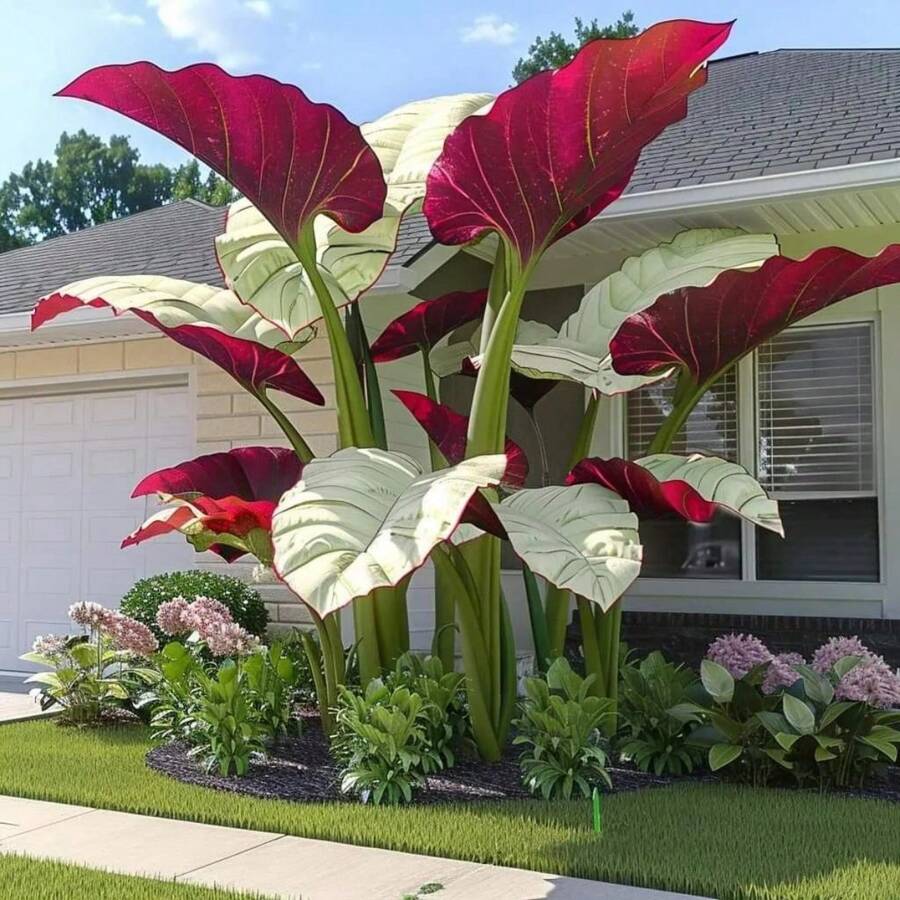 Perennial Flower Seeds Of Plants 100 Pcs Rare C.Ala.Dium. H.O.Sta Flower Seeds Bonsai Seed Indoor Grow Plant Planting Garden