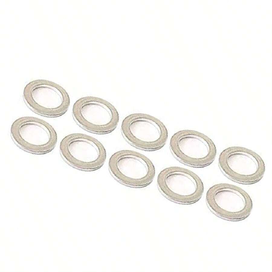 10pcs Engine Oil Drain Plug Crush Washer Gaskets 94109-14000 For Acura /