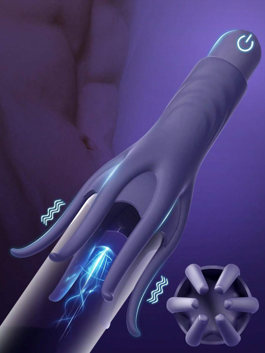 Sex Toys Penis Training Vibrator Men Glans Massage Stimulator For Ejaculation Delay Male