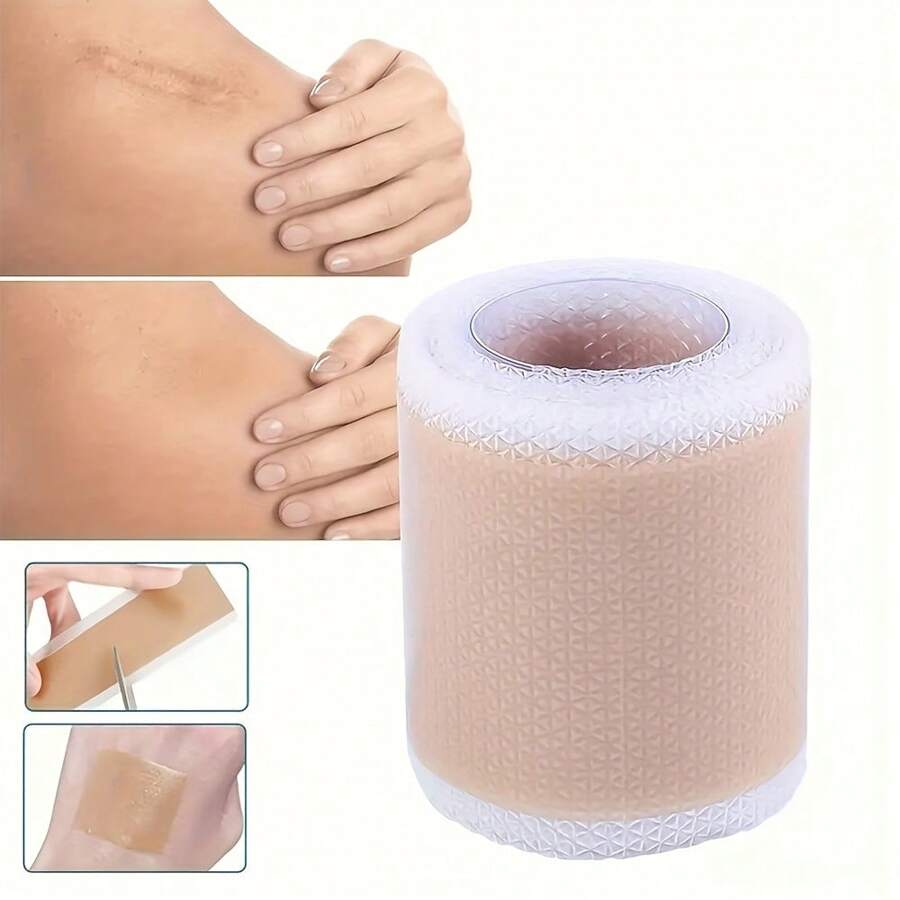 Ademende siliconen littekenbedekkingsstrips - onzichtbaar, waterdicht en hypoallergeen voor sport- en buitengebruik - perfect Halloween-/kerstcadeau