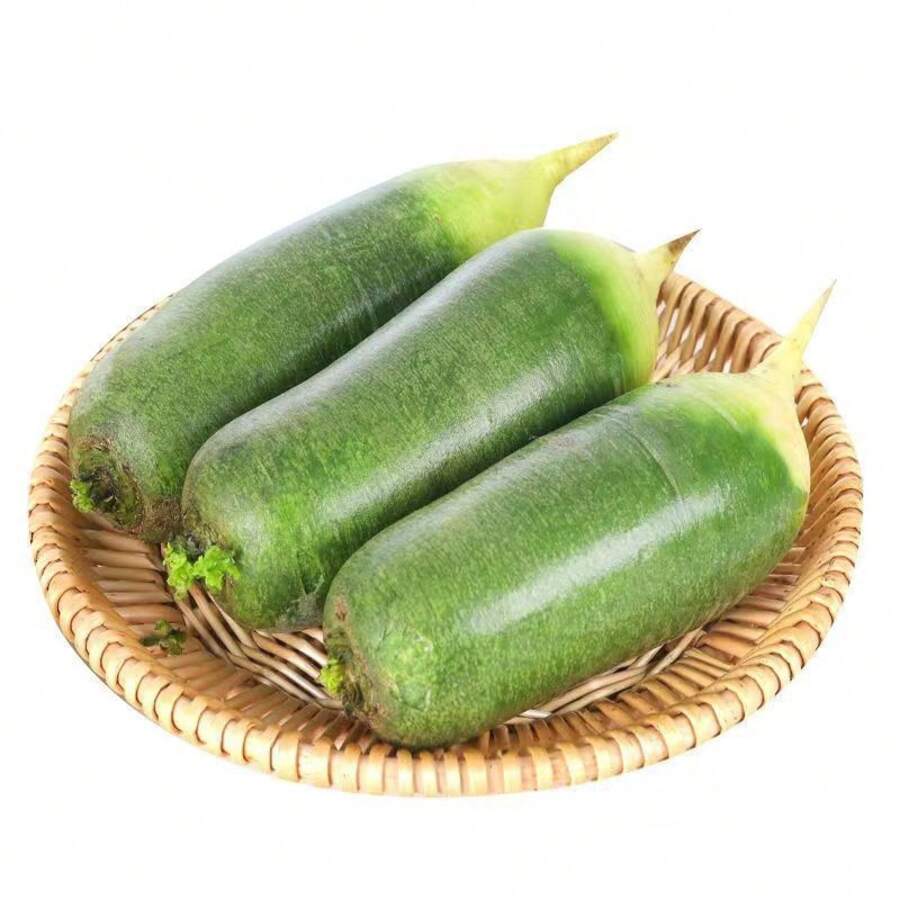 High Germination Rate Candy Radish Seeds Eat Raw Crisp Sweet Farm Vegetable Seeds Four Seasons Planting Poplar Pot Green Radish Seeds