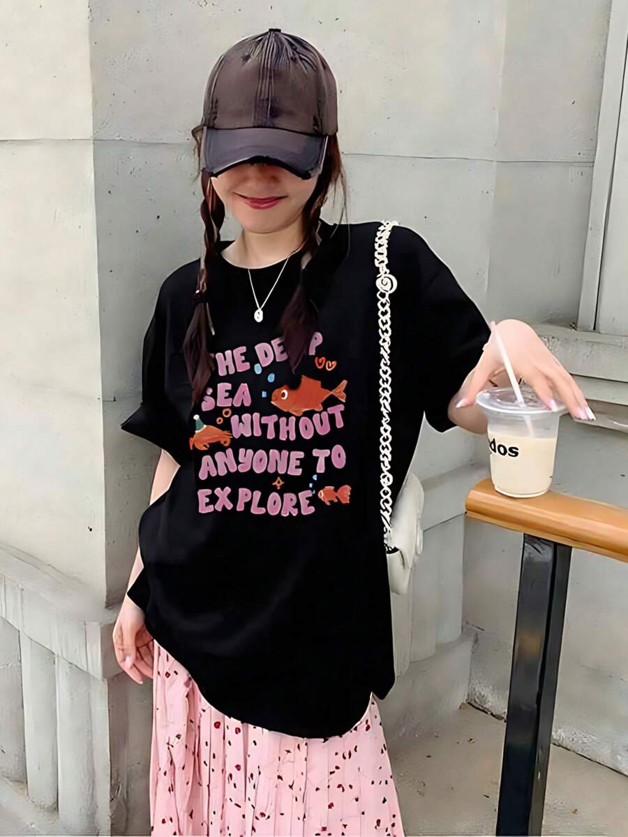 Women's 200g Pure Cotton Short Sleeve T-Shirt