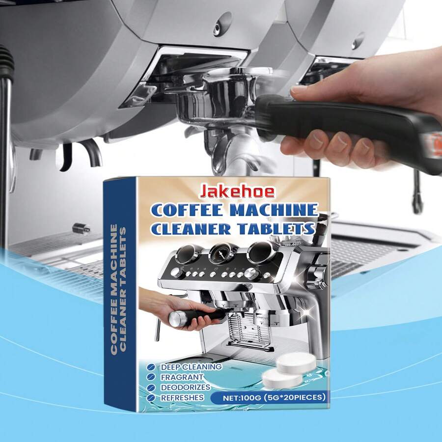 Entkalkungstabletten für Kaffeemaschinen, entfernen Schmutz und Öl um Küchengeräte hygienisch zu halten, sprudelnde Tabletten (2 verschiedene Stile)