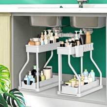 R-type Storage Rack-white