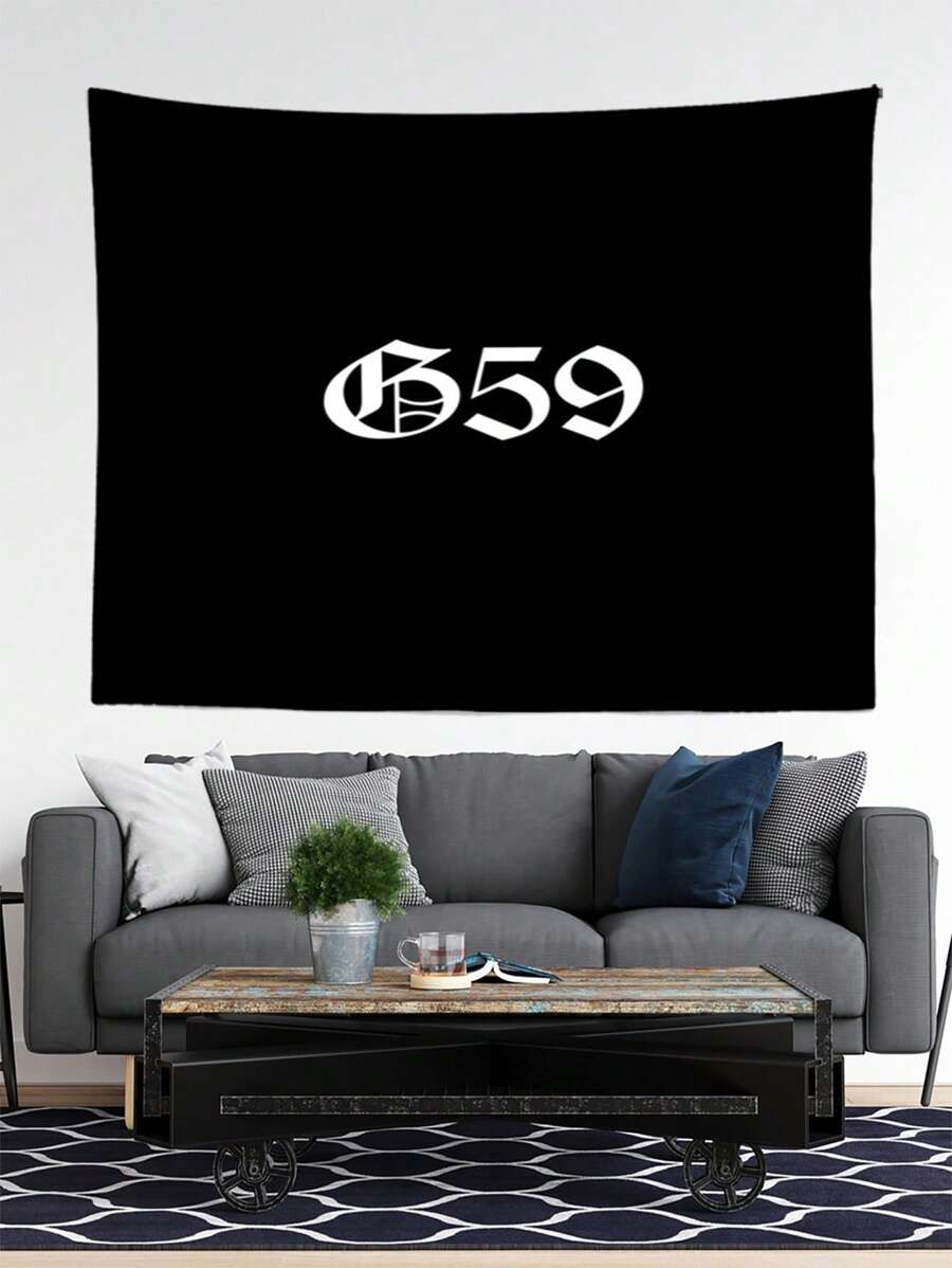 1pc Suicideboy Music G5 Tapestry Polyester 90g Printed Wall Hanging Suitable For University Dormitory Bedroom Living Room Home Decoration Art Tapestry Music Party Background Decoration Ideal Holiday Gift