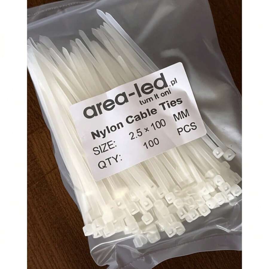Trytytki 2,5 mm – Małe opaski kablowe (100 szt)