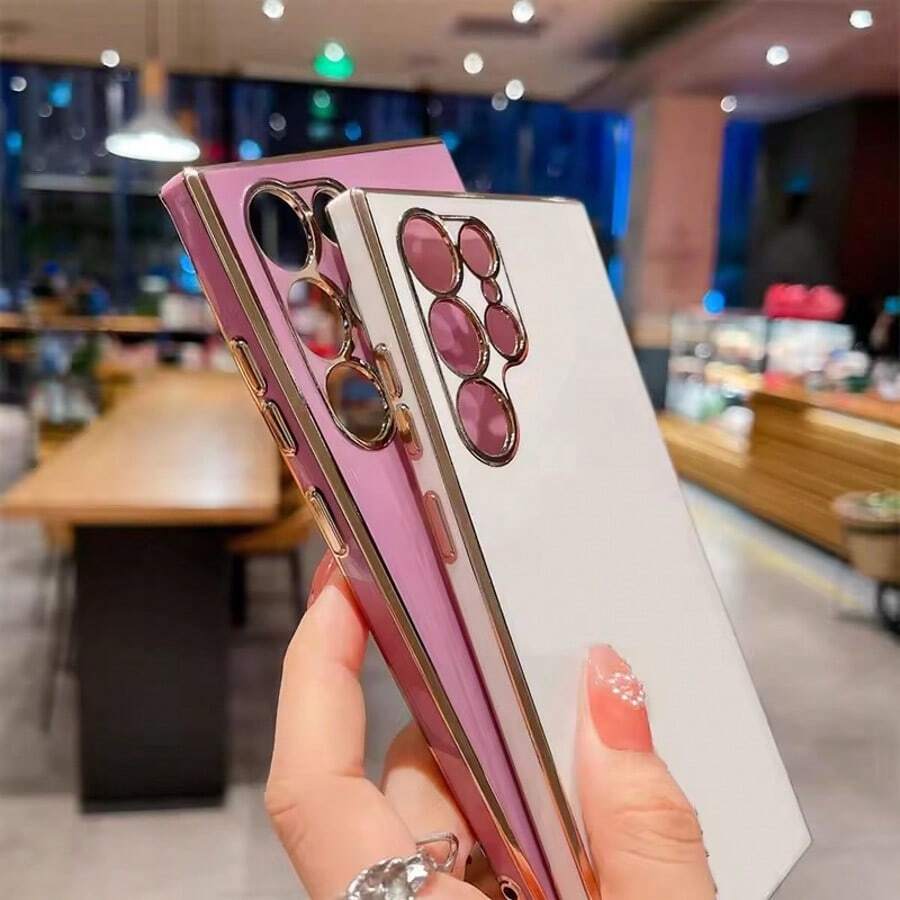 Phone Case, New Luxury, High-End, Sturdy, Durable, Shock Resistant, Heavy-Duty TPU Soft Protection Back Cover For Compatible With IPhone 16 15 14 13 12 11 X Xs Max 6 7 8 Galaxy S25 S24 S23 S22 S21 S20 A55 A25 A35 A54 A53 A52 A14 A15 A16