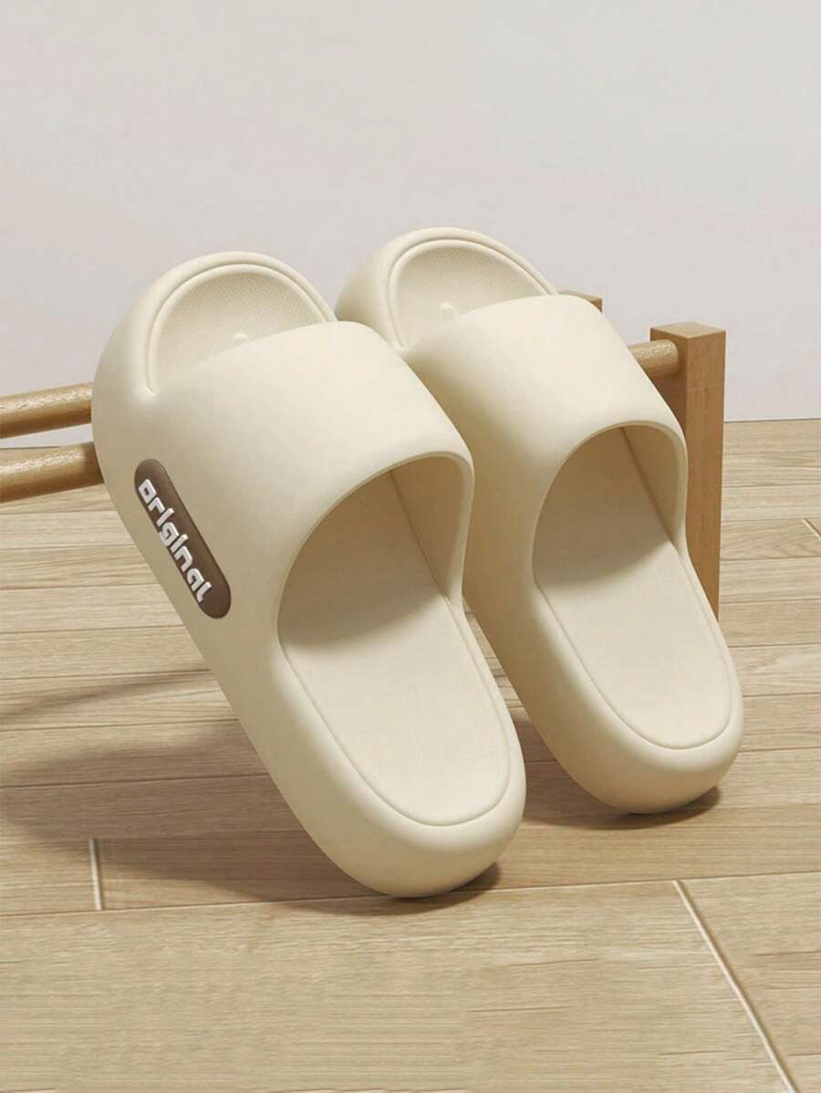 Busylion Women's Home Slippers Simple Non-Slip Slippers Simple Casual Style Sandals Indoor Bathroom Home Ladies Sandals Slippers