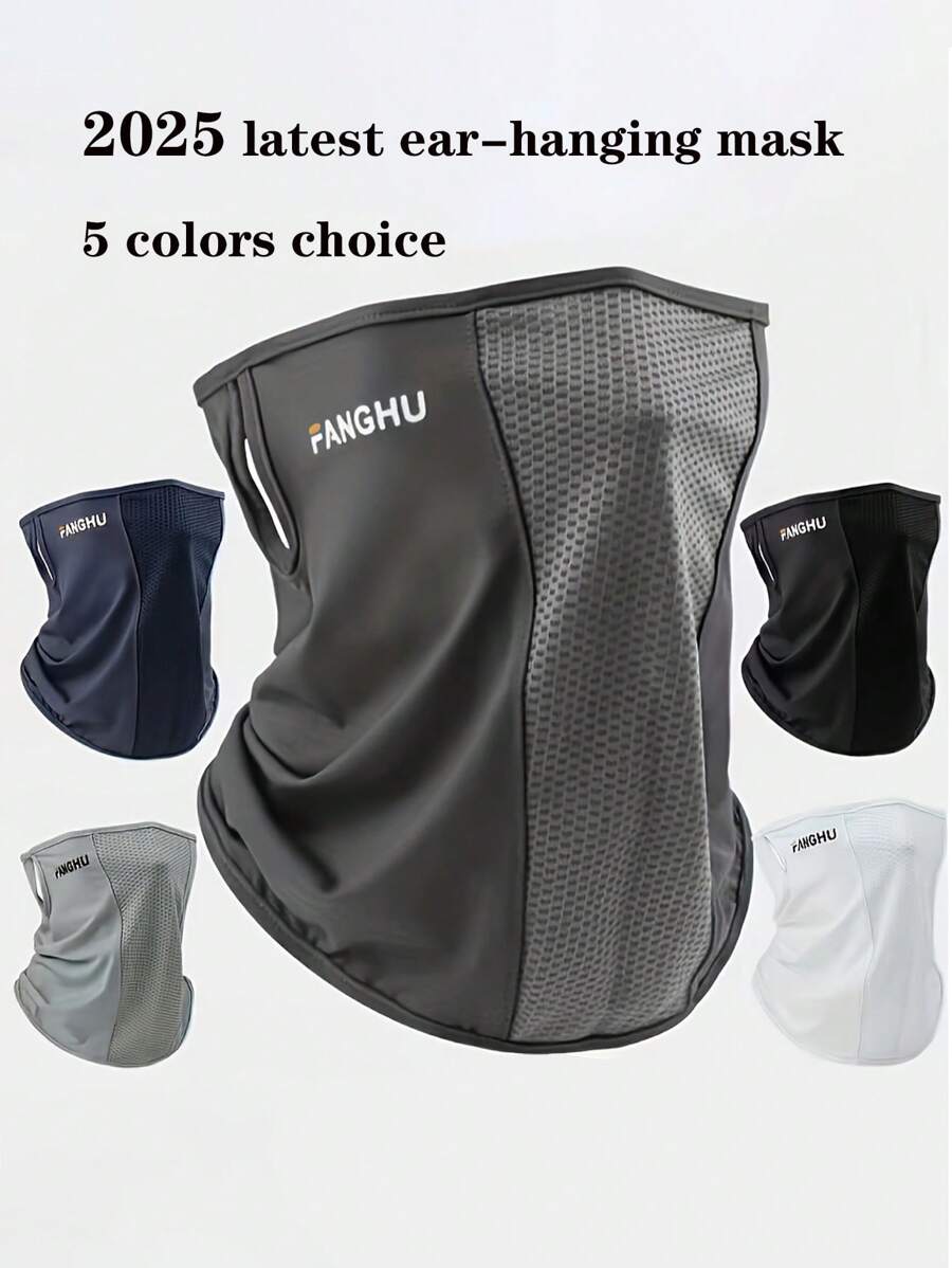 1 pieza Cubreboces transpirable y holgado para hombres, máscara ligera de protección solar para deportes al aire libre, golf, ciclismo, verano