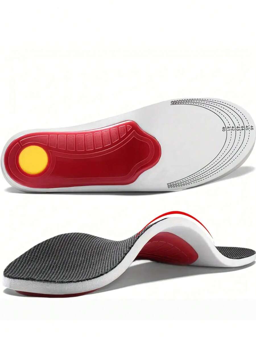 Semelles intérieures de chaussures de course unisexes, coussinées et amortissantes. Elles peuvent être découpées librement à la taille. Conviennent pour les chaussures de sport, de ville et autres chaussures.