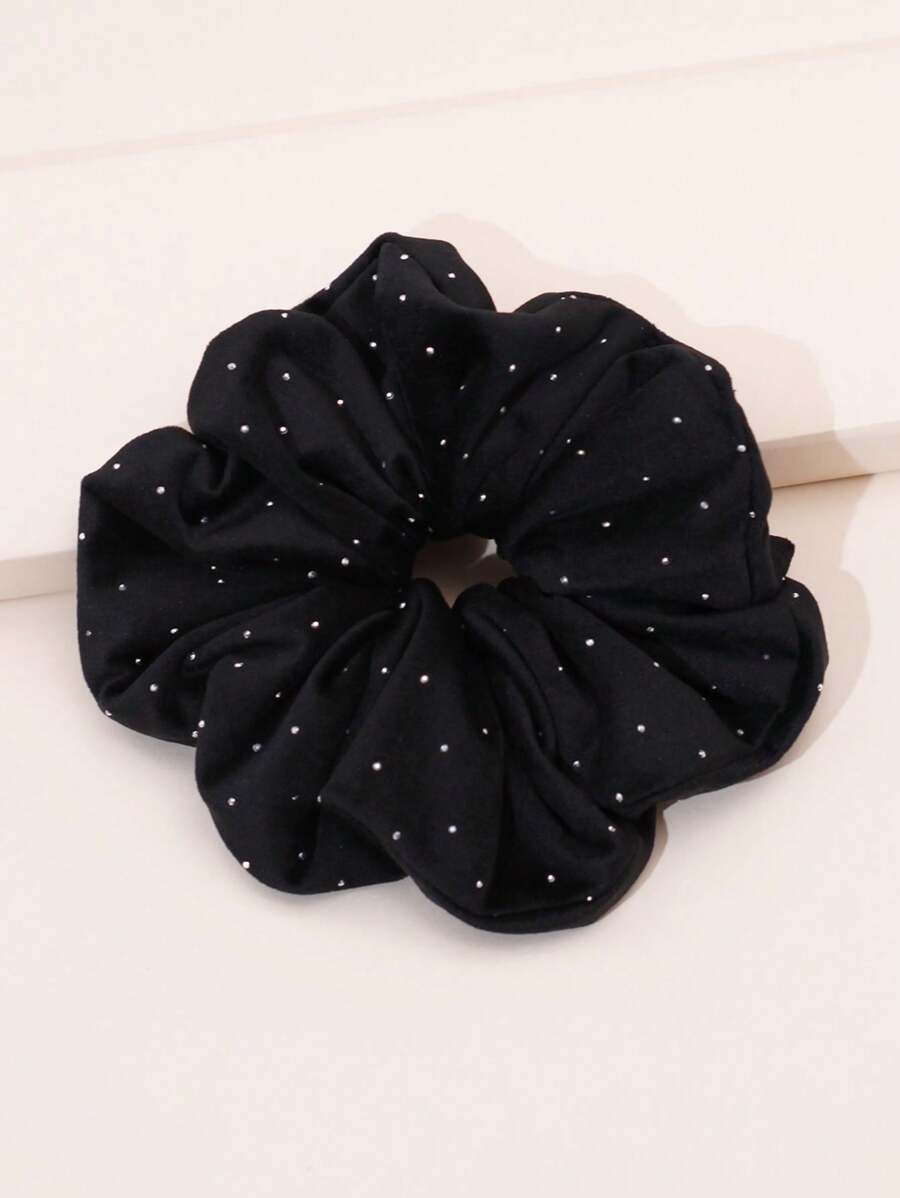 1pc Velvet Crystal Hair Band, Elegant Retro Hair Accessory, Suitable For Various Occasions, Hair Tie ,Hair Accessories, Scrunchy Hair Ties