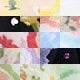 20 petits cercles de couleur noire