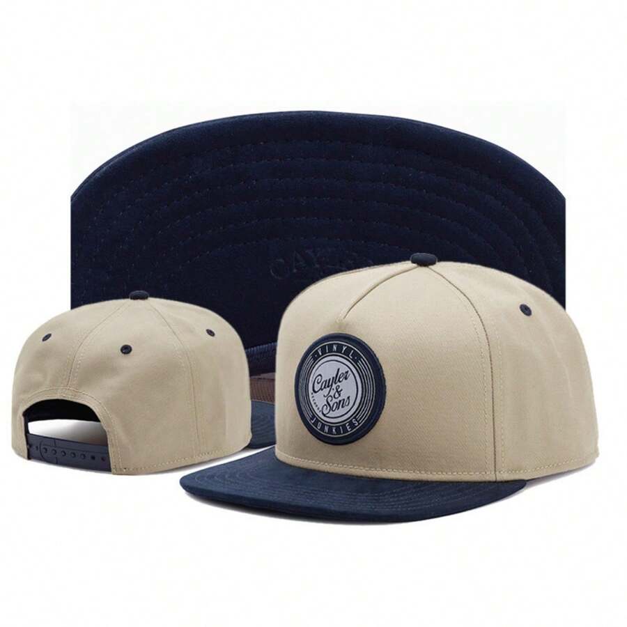 1 pezzo Nuovo Cappello da baseball parasole sportivo all"aperto alla moda stile CAYLER & SONS, cappello a falda piatta neutro unisex per uno stile dolce e fresco, attività all"aperto