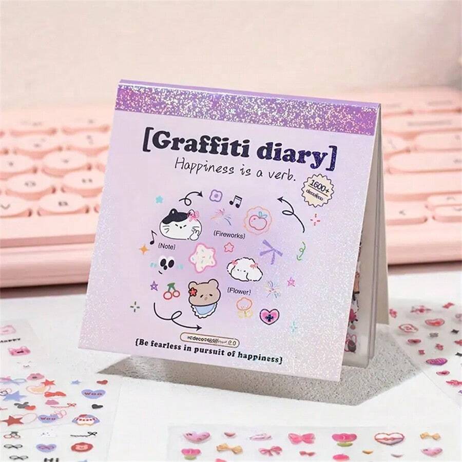 Handmade Dreamlabs Mini Decor Stickers, Pet-Themed Cute And Chic Animal Motifs, Suitable For Scrapbooking, Journaling And DIY Craft Projects, School Supplies,Back To School