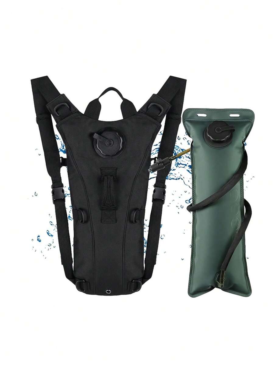 2pcs Hydration Pack, Hydration Backpack - Water Backpack With 2L Hydration Bladder-The Perfect Backpack For Outdoor Sports Cycling Skiing Hiking Running Camping Climbing Beach Bag Beach Essentials Beach Towel Organizer Beach Accessories Beach Stuff Holiday Bag Holiday Essentials For Summer For Vacation,Back To School