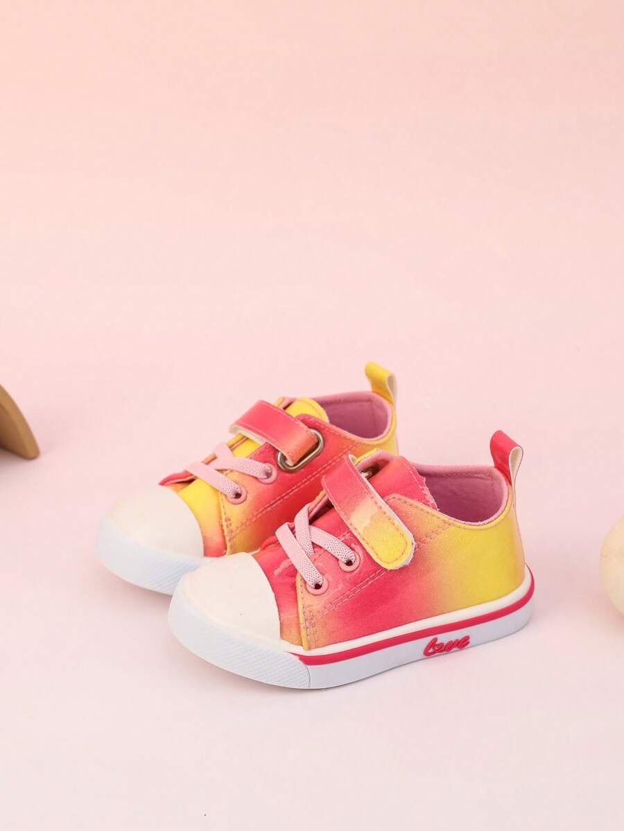 GENGASUN 1 pieza Zapatos casuales de PU para niñas pequeñas, de unicolor y puntera redonda, zapatos casuales de moda para primavera/verano
