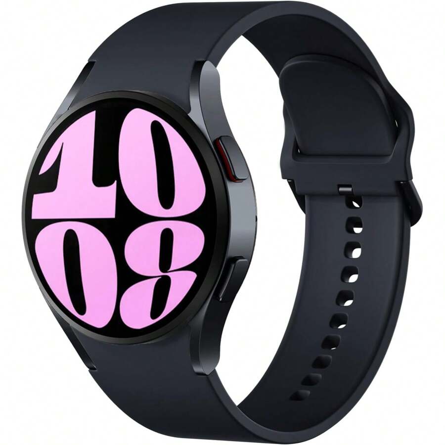 Compatible avec Galaxy Watch 7/6/5/4 40 mm 44 mm/Bracelet Classic 43 mm 47 mm, bracelet sans couture, bracelet de remplacement en silicone super doux de 20 mm pour sport, convenant aux hommes et aux femmes (sans montre)