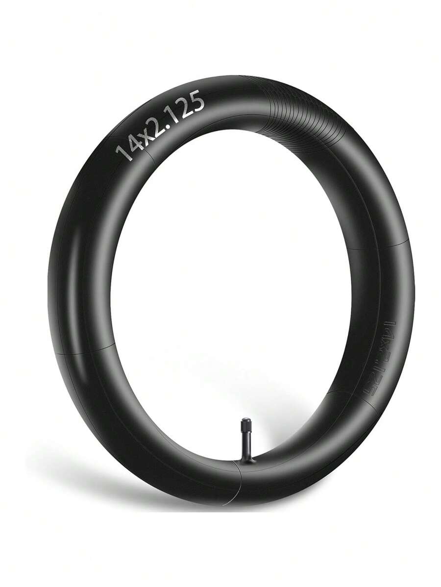 GLDYTIMES Câmara de ar para bicicleta GLDYTIMES de 14", 14x2.125/2.4 com válvula Schrader, adequada para scooters elétricas e pneus de bicicleta elétrica, substituindo pneus de 14x1.90, 14x1.95, 14x2.0, 14x2.10, 14x2.125 e 14x2.4